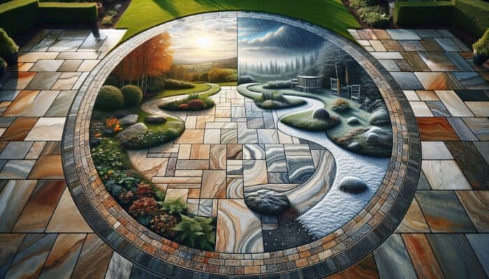Travertine Flooring for Stunning Outdoor Spaces in East Renfrewshire