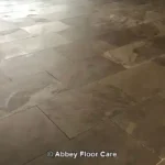 Signature Wet Look for Natural Slate Flooring Achieved