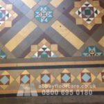 Victorian Tiles Restoration for Renewing Worn Minton Floors