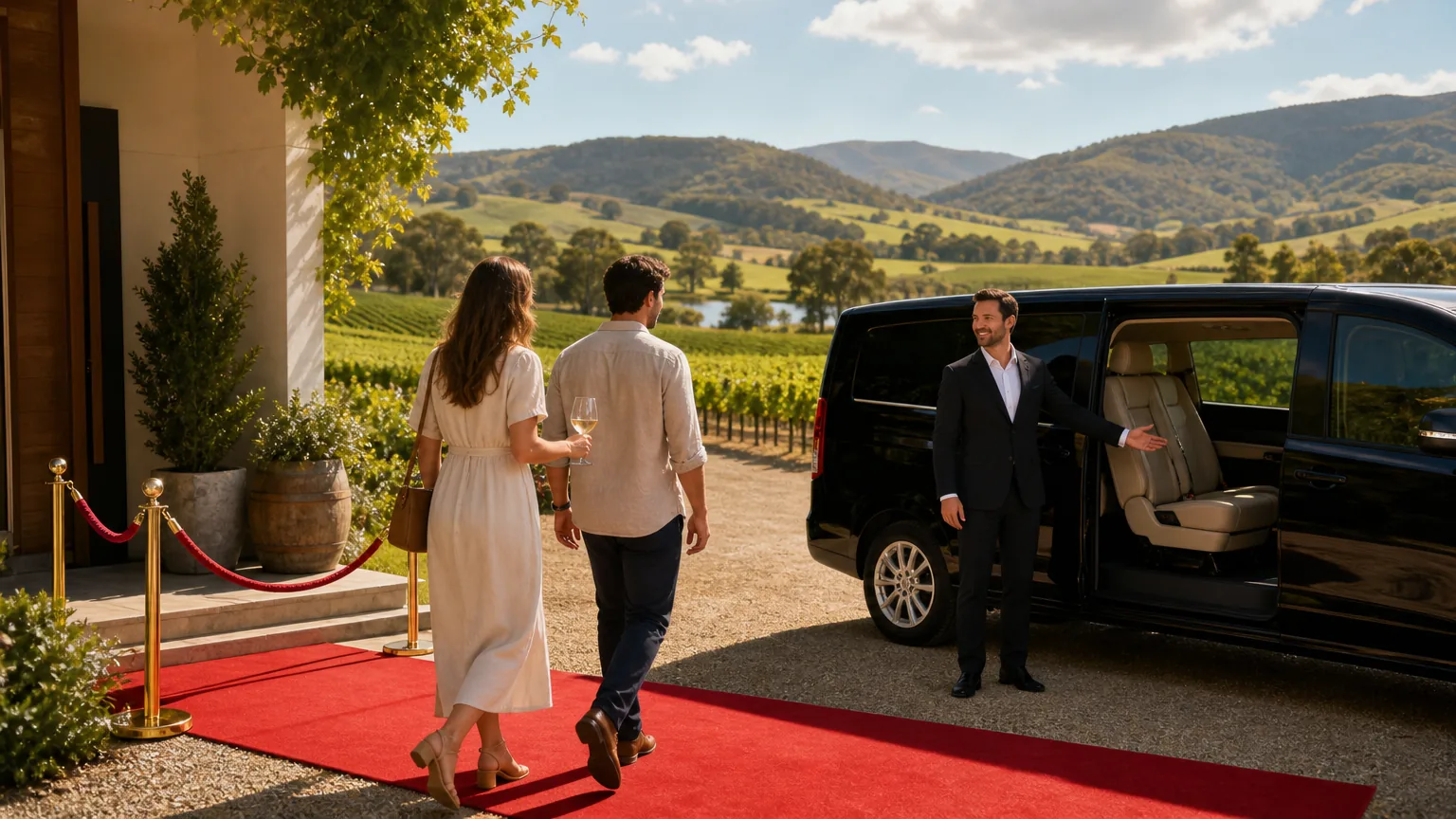Red Carpet Wine Tours: visual reference for 1. Red Carpet Wine Tours: Customised Private Tours from Your Home
