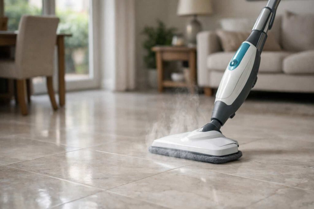 Is Steam Cleaning Safe for Travertine Floors?