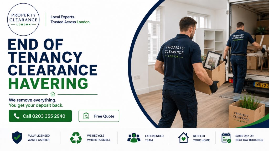 End of Tenancy Clearance: Efficient Services in Havering